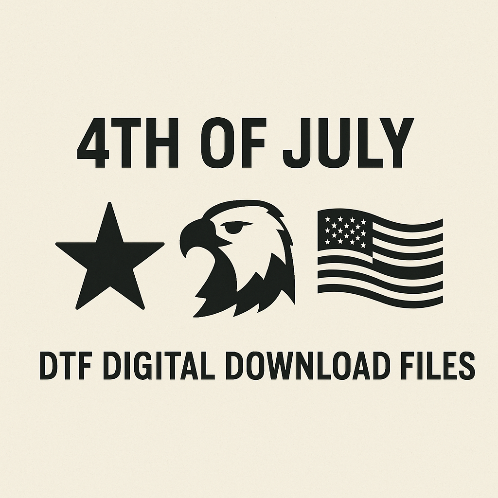 4th of July | DTF & Sublimation Digital Download Files