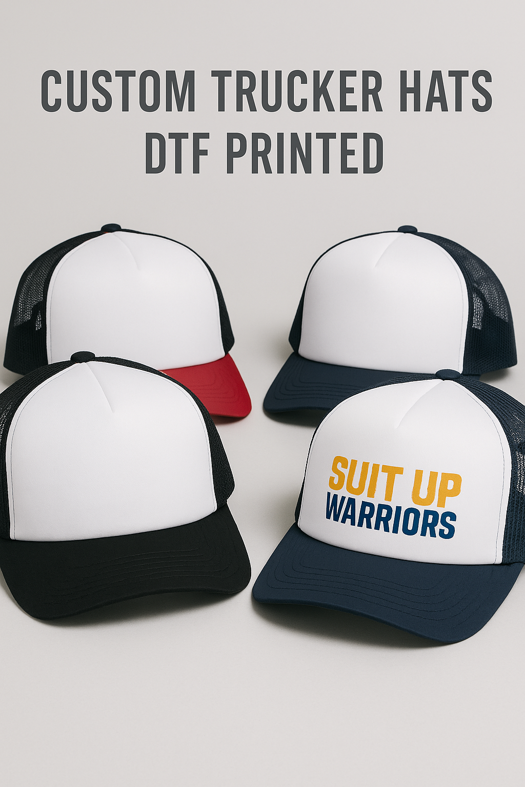 Warrior Designs | Custom Trucker Hats – DTF Printed