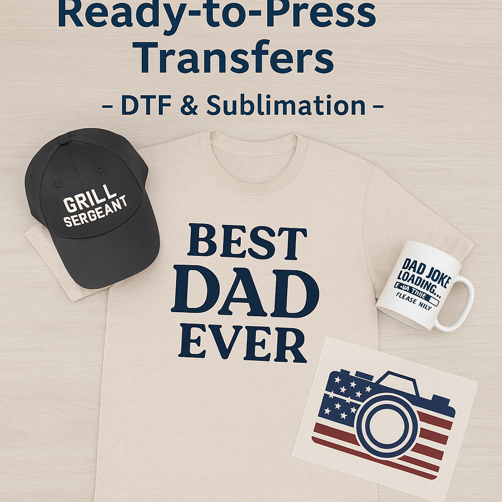 Father's Day | Ready-to-Press Transfers