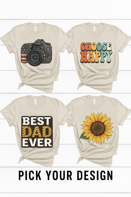 Ready to Press | Father's Day 2 | DTF Transfer – Pick Your Design